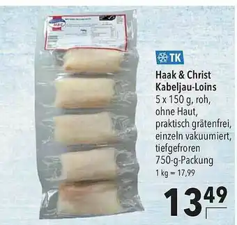 CITTI Markt Tk Haak & Christ Kabeljau-loins Angebot