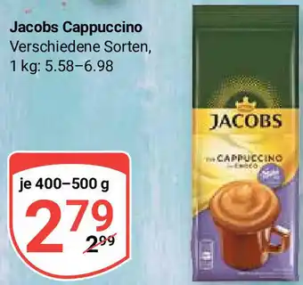 Globus Jacobs Cappuccino 400-500 g Angebot