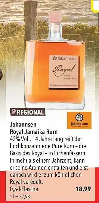 CITTI Markt Johannsen Royal Jamaika Rum Angebot