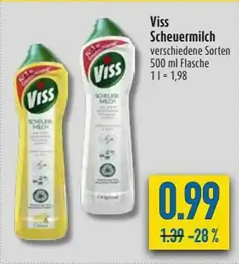 diska Viss Scheuermilch Angebot