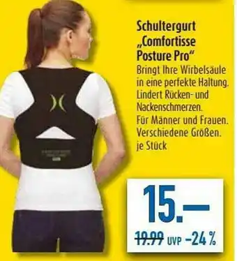 diska Schultergurt „comfortisse Posture Pro” Angebot