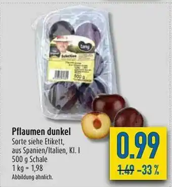 diska Pflaumen Dunkel Angebot