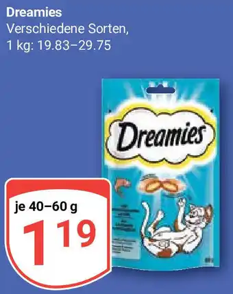 Globus Dreamies 40-60 g Angebot