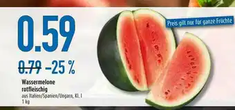 diska Wassermelone Rotfleischig Angebot