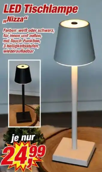 Posten Börse Nizza LED Tischlampe Angebot