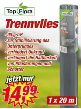 Posten Börse Top Flora Trennvlies 1 x 20 m Angebot