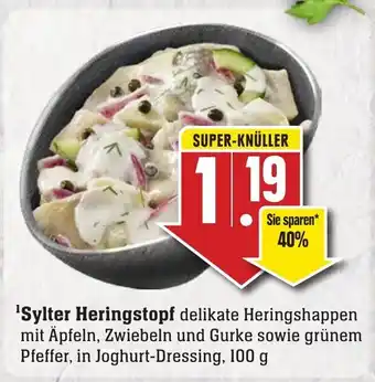 Edeka Neukauf Sylter Heringstopf 100g Angebot