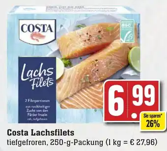 Edeka Neukauf Costa Lachsfilets 250g Angebot