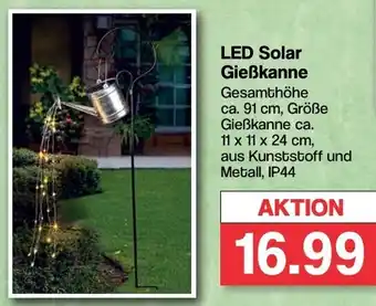 Famila Nord Ost LED Solar Gießkanne Angebot