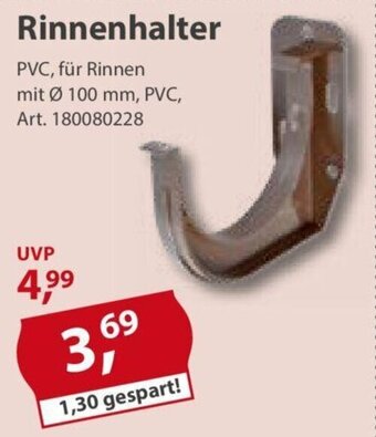Sonderpreis Baumarkt Rinnenhalter Angebot