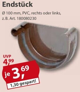 Sonderpreis Baumarkt Endstück Angebot
