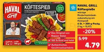 Kaufland Haval Grill Köftespieße 300 g Packg. Angebot