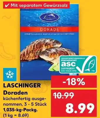 Kaufland Laschinger Doraden 1,035 kg Packg. Angebot