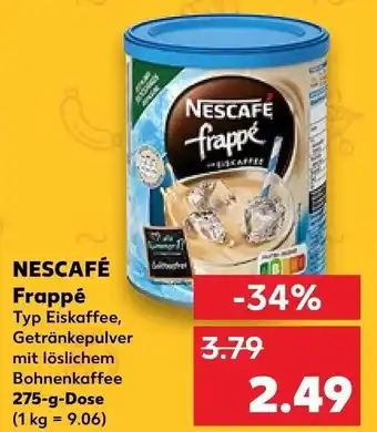 Kaufland NESCAFÉ Frappé 275-g-Dose Angebot