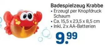 Rossmann Badespielzeug Krabbe Angebot