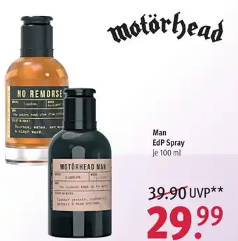 Rossmann MOTÖRHEAD Man EdP Spray 100 ml Angebot