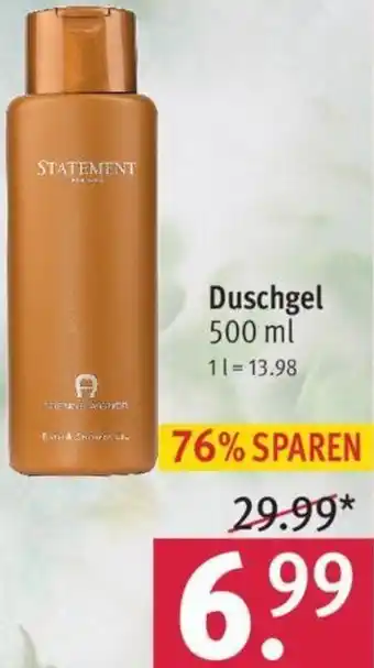 Rossmann STATEMENT Duschgel 500 ml Angebot