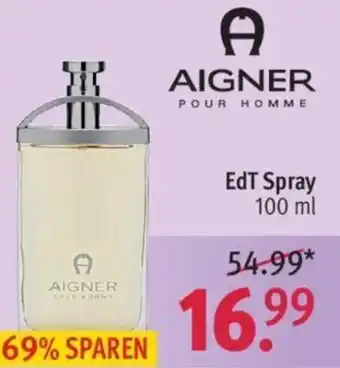 Rossmann AIGNER POUR HOMME EdT Spray 100 ml Angebot