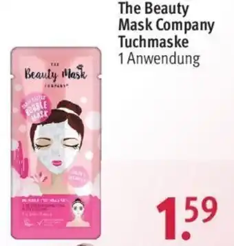 Rossmann The Beauty Mask Company Tuchmaske 1 Anwendung Angebot