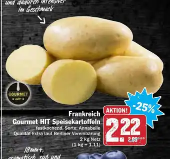 AEZ Frankreich Gourmet HIT Speisekartoffeln 2kg Angebot