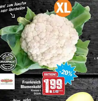 AEZ Frankreich Blumenkohl Angebot