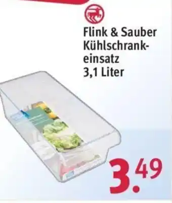 Rossmann Flink & Sauber Kühlschrank-einsatz 3,1 Liter Angebot