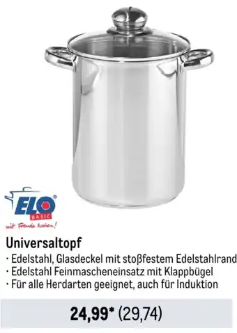 METRO ELO Universaltopf Angebot