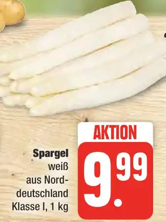 Edeka Spargel weiß 1 kg Angebot