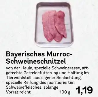 AEZ Bayerisches Murroc Schweineschnitzel 100g Angebot