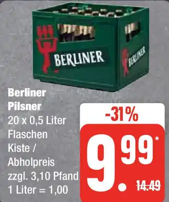 Edeka Berliner Pilsner 20 x 0,5 Liter Angebot