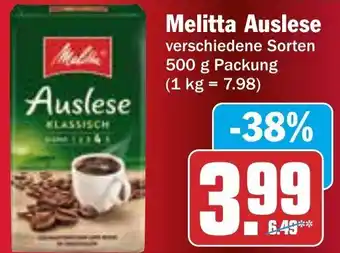 AEZ Melitta Auslese 500 g Angebot