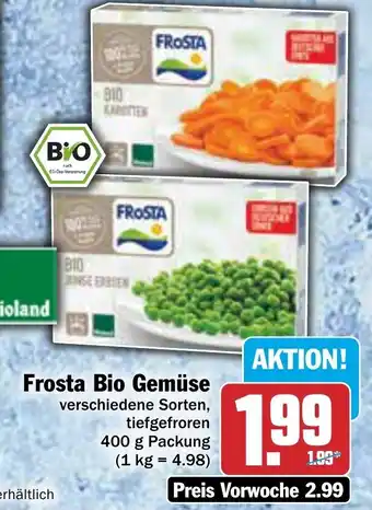 AEZ Frosta Bio Gemüse 400 g Packung Angebot