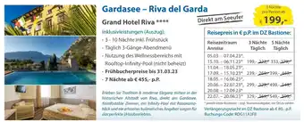 Edeka Neukauf Gardasee - Riva del Garda 3 Nachte Angebot