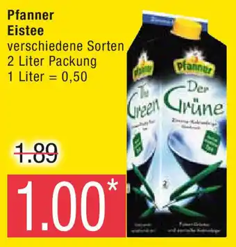 Marktkauf Pfanner Eistee 2 Liter Packung Angebot