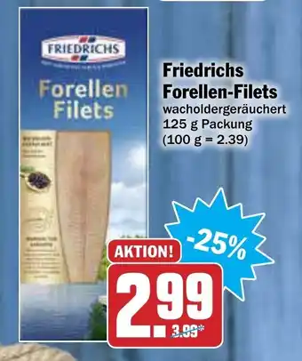 AEZ Friedrichs Forellen Filets 125g Angebot