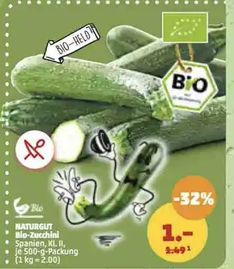 PENNY Bio-Zucchini 500g Angebot