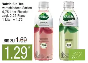 Marktkauf Volvic Bio Tee 0,75 Liter Flasche Angebot