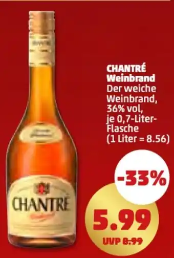 PENNY CHANTRÉ Weinbrand 700ml Angebot