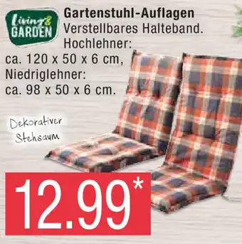 Marktkauf Living Garden Gartenstuhl-Auflagen Angebot