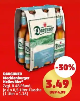 PENNY DARGUNER Mecklenburger Helles Bier 6*500ml Angebot