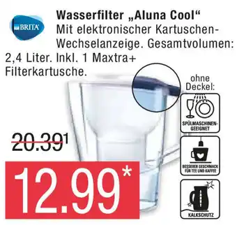 Marktkauf BRITA Wasserfilter ,,Aluna Cool" Angebot