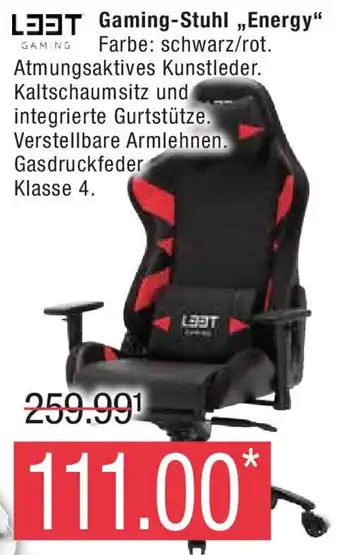 Marktkauf LOOT Gaming-Stuhl ,,Energy" Angebot