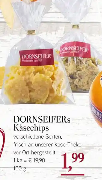 Dornseifer DORNSEIFERS Käsechips 100 g Angebot