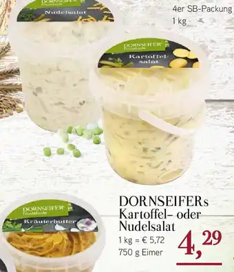 Dornseifer DORNSEIFERS Kartoffel- oder Nudelsalat 750 g Eimer Angebot