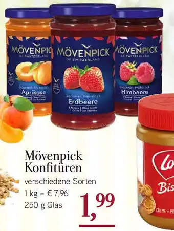 Dornseifer Mövenpick Konfitüren 250 g Glas Angebot