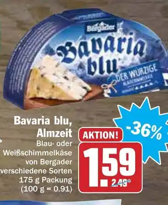 AEZ Bavaria blu, Almzeit 175g Packung Angebot