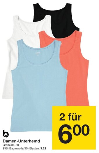 Zeeman Damen-Unterhemd Angebot