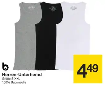 Zeeman Herren-Unterhemd Größe S-XXL Angebot