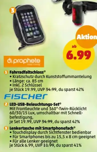 PENNY Fischer Lenkertasche mit Smartphonefach Angebot