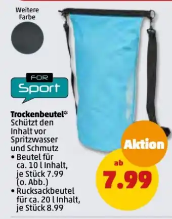 PENNY FOR Sport Trockenbeutel Angebot